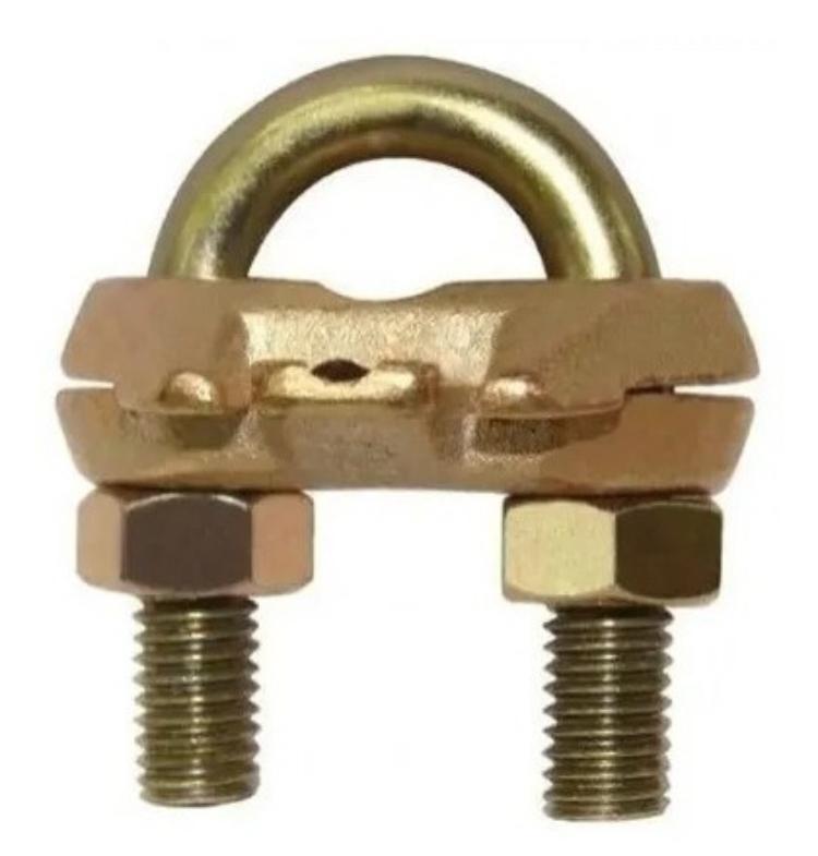 Conector de aterramento GTDU correto instalado
